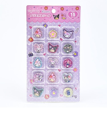 サンリオ マイメロディ&クロミ クリスタルシール 文具 Sanrio