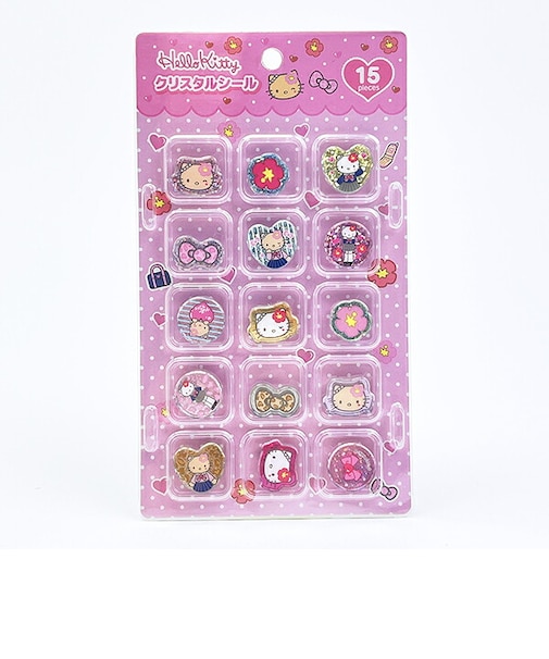 サンリオ ハローキティ クリスタルシール 文具 Sanrio