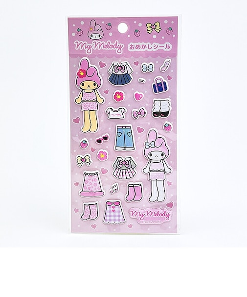 サンリオ マイメロディ おめかしシール 文具 Sanrio