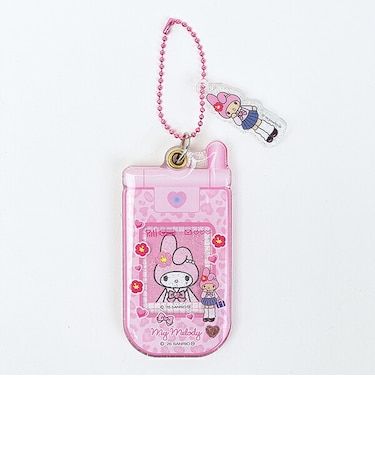 サンリオ マイメロディ スライドガラケーキーホルダー Sanrio