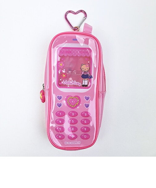 サンリオ ハローキティ なつかしガラケービニールポーチ Sanrio