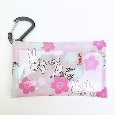 ミッフィー miffy × 鳥獣戯画 クリアマルチケース(A)