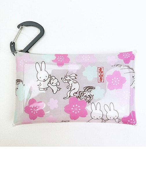 ミッフィー miffy × 鳥獣戯画 クリアマルチケース(A)