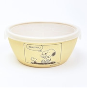 スヌーピー ラップフリーボウル コミック ベージュ キッチン 日本製 SNOOPY