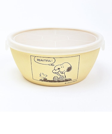 スヌーピー ラップフリーボウル コミック ベージュ キッチン 日本製 SNOOPY