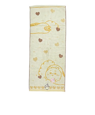 ちいかわ チョコ フェイスタオル (イエロー)