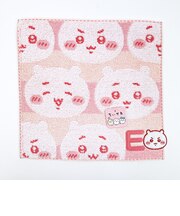 ちいかわ イニシャル タオルハンカチ(E)