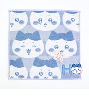 ちいかわ ハチワレ イニシャル タオルハンカチ(H)