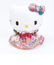 サンリオ ハローキティ ぬいぐるみ(S) ラッピング柄 (ピンク) Sanrio