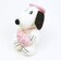 スヌーピー ベル ピンクストライプ  ハート ぬいぐるみ(S) SNOOPY