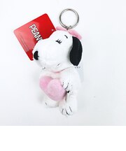 スヌーピー ベル プチふわマスコット ブラック ハート SNOOPY