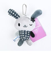 サンリオ ウサハナ マスコットコレクションキーホルダー (モノクロ) 平成レトロ Sanrio