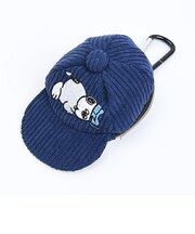 スヌーピー オラフ キャップポーチ ヒッコリー (ネイビー) SNOOPY