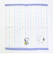 スヌーピー ウォッシュタオル (Washing) ホワイト ハンカチ 西川 日本製 SNOOPY