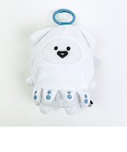お文具といっしょ イカ ぬいぐる身ミニキーリング