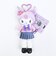 サンリオ クロミ スタイルアップマスコットキーホルダー (コギャル) Sanrio