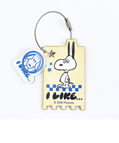 スヌーピー 木のオーナメント (アイライクA) 日本製 SNOOPY