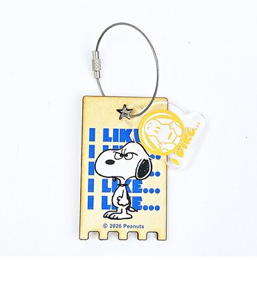 スヌーピー 木のオーナメント (アイライクB) 日本製 SNOOPY