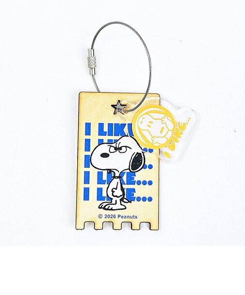 スヌーピー 木のオーナメント (アイライクB) 日本製 SNOOPY