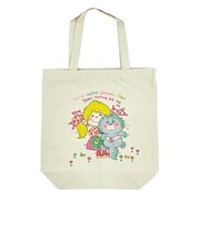 水森亜土 トートバッグ ネコ ナチュラル