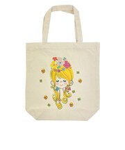 水森亜土 トートバッグ フラワー ナチュラル