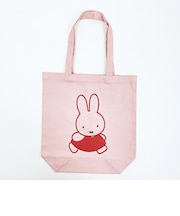 ミッフィー miffy トートバッグ アルキ ライトピンク カラフルシリーズ