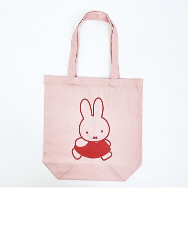 ミッフィー miffy トートバッグ アルキ ライトピンク カラフルシリーズ