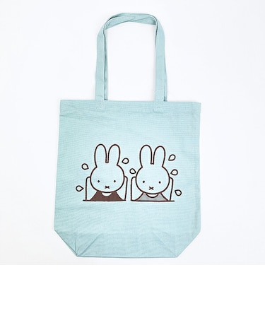 ミッフィー miffy トートバッグ ミズアソビ ライトブルー カラフルシリーズ