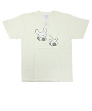 サンリオ シナモロール × なんでもいきもの Tシャツ(M) アイボリー シナモン アパレル Sanrio