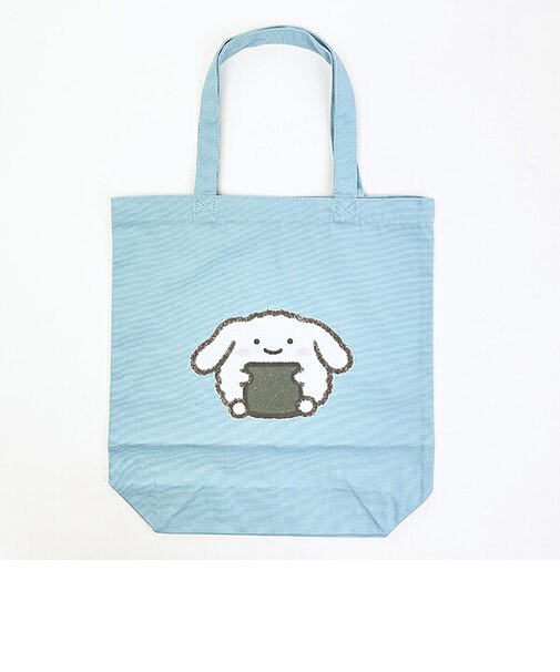 サンリオ シナモロール × なんでもいきもの トートバッグ ライトブルー シナモン Sanrio