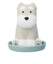 潤いマスコット わんころん シュナウザー 加湿器