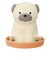 潤いマスコット わんころん パグ 加湿器