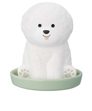 潤いマスコット わんころん ビションフリーゼ 加湿器