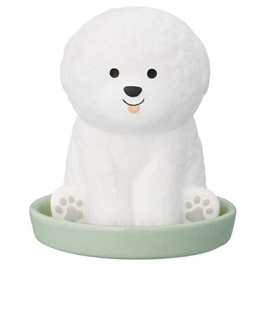 潤いマスコット わんころん ビションフリーゼ 加湿器