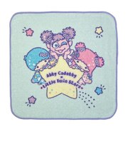 セサミストリート アビー × サンリオ キキララ ハンカチタオル 日本製 Sanrio