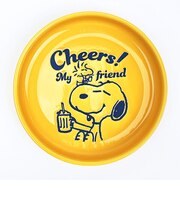 スヌーピー ごちそうワンプレート イエロー ごちそうシリーズ 食器 日本製 SNOOPY
