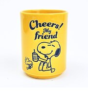 スヌーピー 寿司湯呑 イエロー ごちそうシリーズ コップ 日本製 SNOOPY