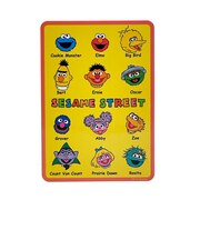 セサミストリート 整列 ステッカー (フェイス) シール 文具 日本製