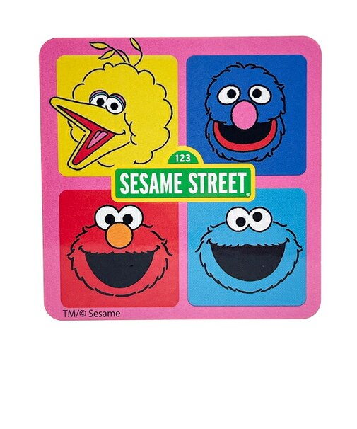 セサミストリート キャラクターステッカー シール 文具 日本製