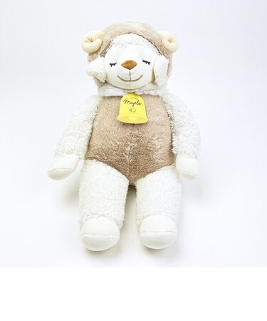 ひつじのメイプル メイ フード抱きまくら(M) 抱き枕 寝具 ぬいぐるみ りぶはあと