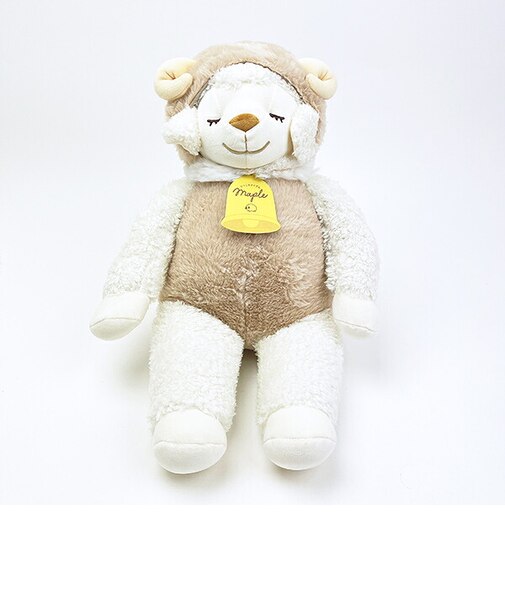 ひつじのメイプル メイ フード抱きまくら(M) 抱き枕 寝具 ぬいぐるみ りぶはあと