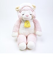 ひつじのメイプル サクラ フード抱きまくら(M) 抱き枕 寝具 ぬいぐるみ りぶはあと