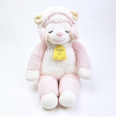 ひつじのメイプル サクラ フード抱きまくら(M) 抱き枕 寝具 ぬいぐるみ りぶはあと