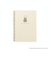 ミッフィー miffy A5リングノート (アイボリー) 文具 日本製