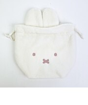 ミッフィー miffy 巾着袋 (アイボリー)