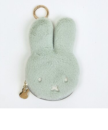 ミッフィー miffy コインケース (グリーン) 財布