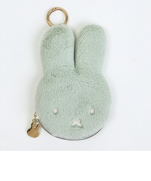 ミッフィー miffy コインケース (グリーン) 財布