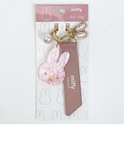 ミッフィー miffy キーリング (ピンク)