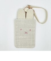 ミッフィー miffy パスケース (アイボリー) 定期入れ