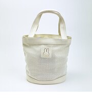 ミッフィー miffy ミニトートバッグ (アイボリー)